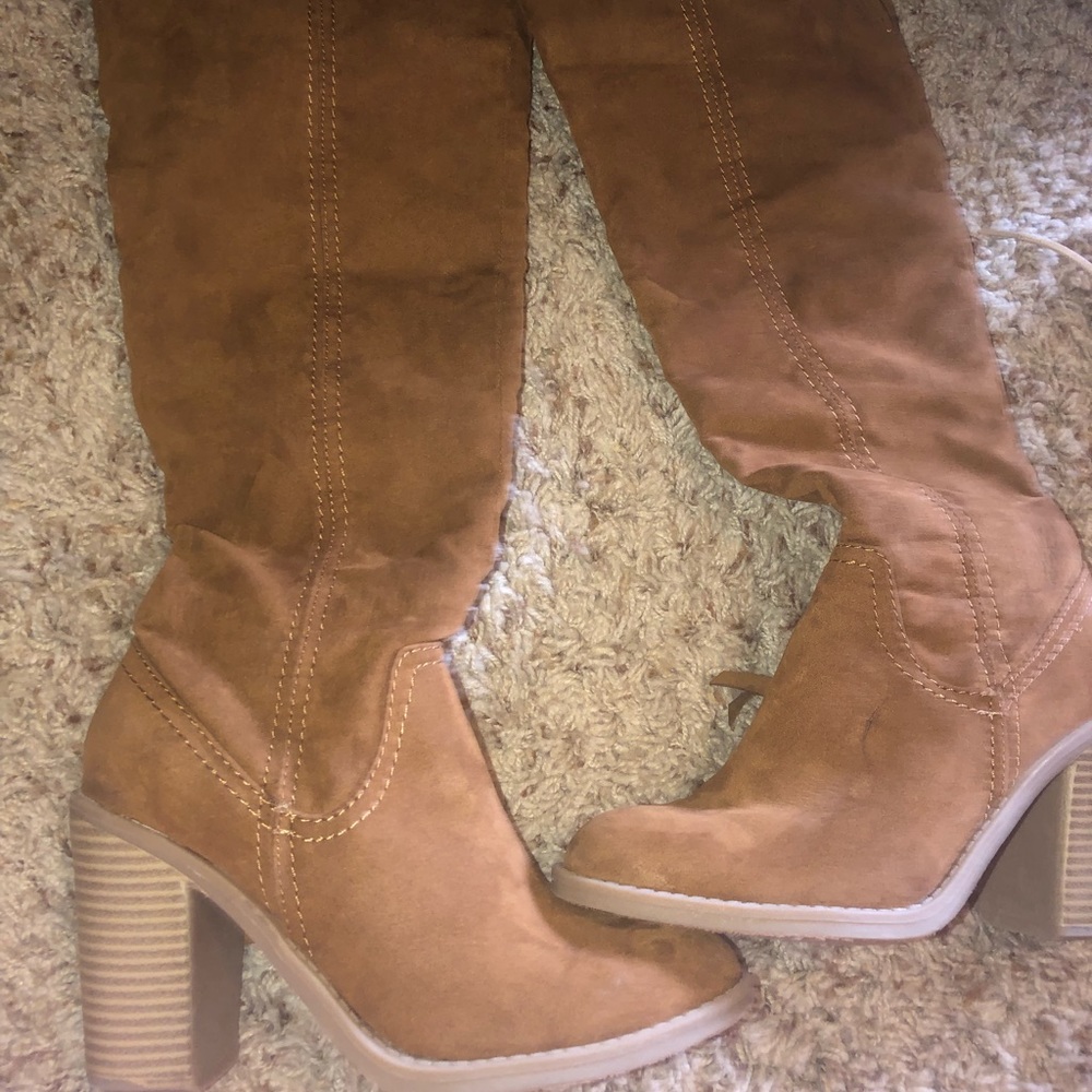 Nice dark tan boots bought from TARGET
